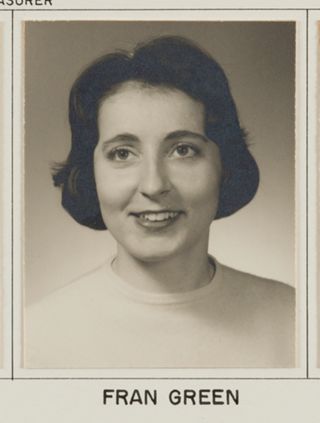 Theta Chapter Composite Detail, Fran Green, 1963