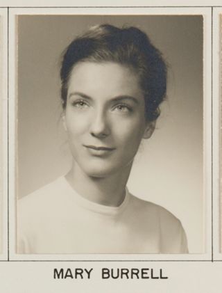 Theta Chapter Composite Detail, Mary Burrell, 1963