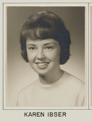 Theta Chapter Composite Detail, Karen Ibser, 1963