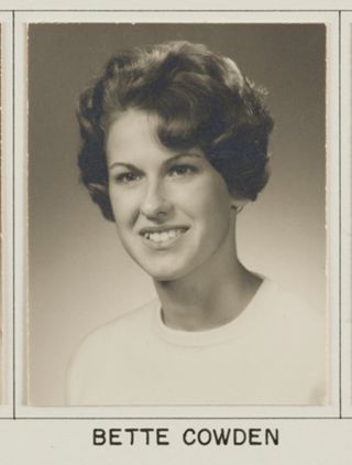 Theta Chapter Composite Detail, Bette Cowden, 1963