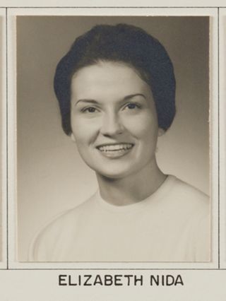 Theta Chapter Composite Detail, Elizabeth Nida, 1963