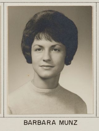 Theta Chapter Composite Detail, Barbara Munz, 1963