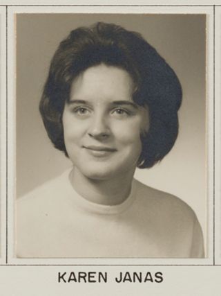 Theta Chapter Composite Detail, Karen Janas, 1963