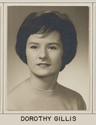 Theta Chapter Composite Detail, Dorothy Gillis, 1963