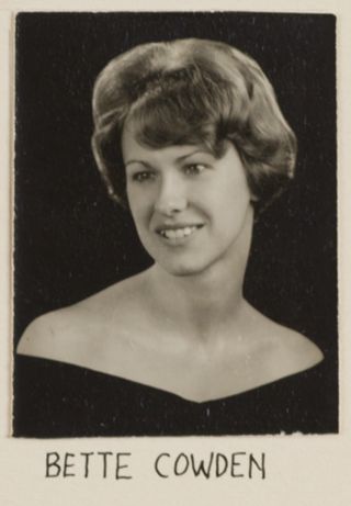 Theta Chapter Composite Detail, Bette Cowden, 1964