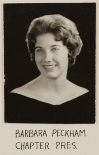 Theta Chapter Composite Detail, Barbara Peckham, 1964