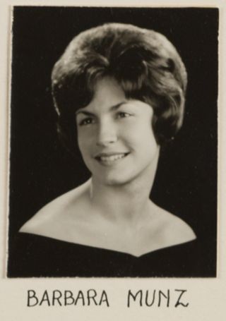 Theta Chapter Composite Detail, Barbara Munz, 1964