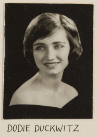 Theta Chapter Composite Detail, Dodie Duckwitz, 1964