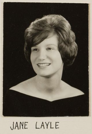 Theta Chapter Composite Detail, Jane Layle, 1964