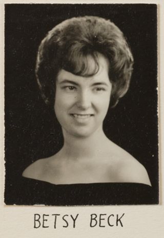 Theta Chapter Composite Detail, Betsy Beck, 1964