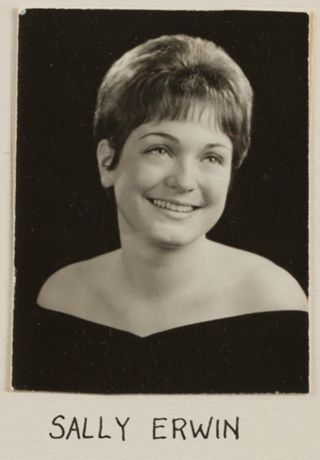 Theta Chapter Composite Detail, Sally Erwin, 1964