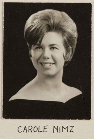 Theta Chapter Composite Detail, Carole Nimz, 1964