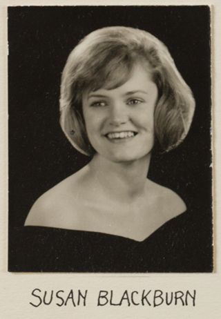 Theta Chapter Composite Detail, Susan Blackburn, 1964