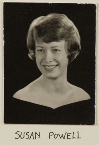 Theta Chapter Composite Detail, Susan Powell, 1964