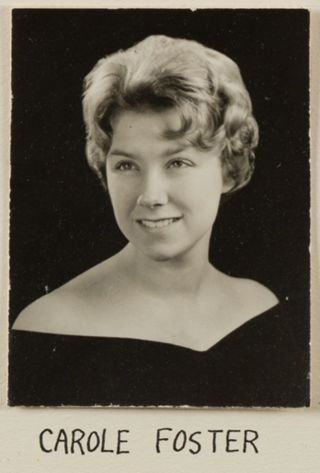 Theta Chapter Composite Detail, Carole Foster, 1964