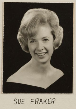 Theta Chapter Composite Detail, Sue Fraker, 1964