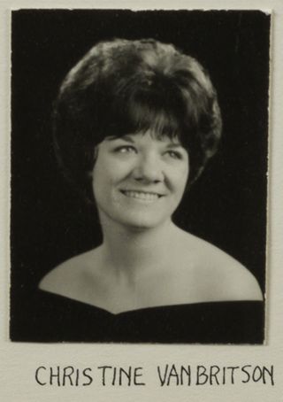Theta Chapter Composite Detail, Christine VanBritson, 1964