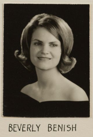 Theta Chapter Composite Detail, Beverly Benish, 1964