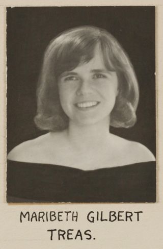 Theta Chapter Composite Detail, Maribeth Gilbert, 1965