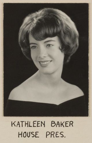 Theta Chapter Composite Detail, Kathleen Baker, 1965