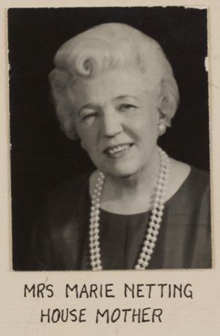 Theta Chapter Composite Detail, Mrs. Marie Netting, 1965