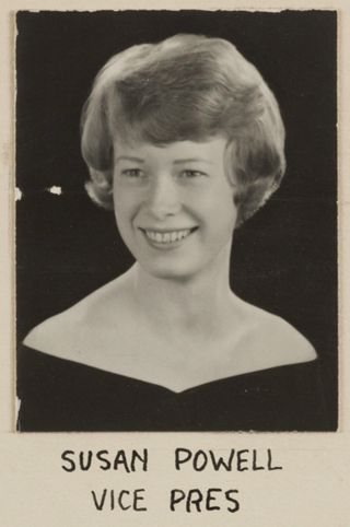 Theta Chapter Composite Detail, Susan Powell, 1965