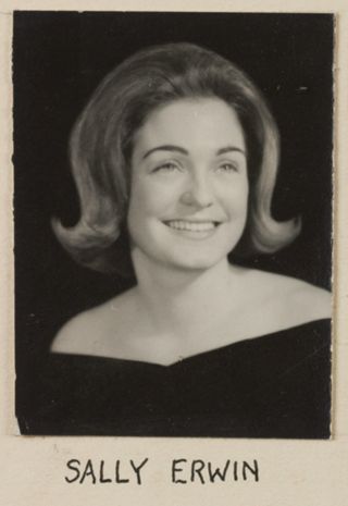 Theta Chapter Composite Detail, Sally Erwin, 1965