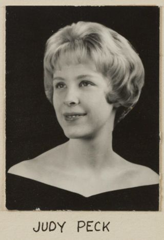 Theta Chapter Composite Detail, Judy Peck, 1965