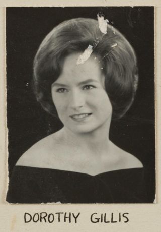 Theta Chapter Composite Detail, Dorothy Gillis, 1965