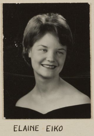 Theta Chapter Composite Detail, Elaine Eiko, 1965