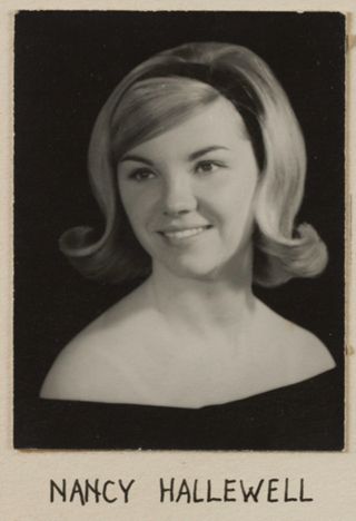 Theta Chapter Composite Detail, Nancy Hallewell, 1965