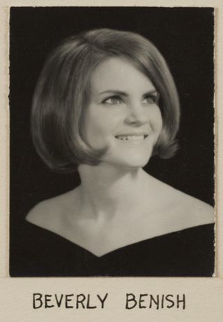 Theta Chapter Composite Detail, Beverly Benish, 1965