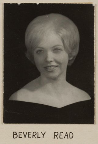 Theta Chapter Composite Detail, Beverly Read, 1965