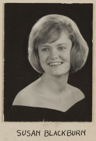 Theta Chapter Composite Detail, Susan Blackburn, 1965