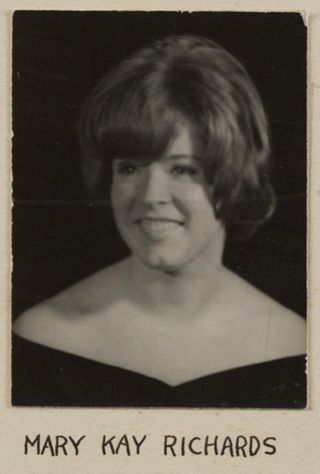 Theta Chapter Composite Detail, Mary Kay Richards, 1965