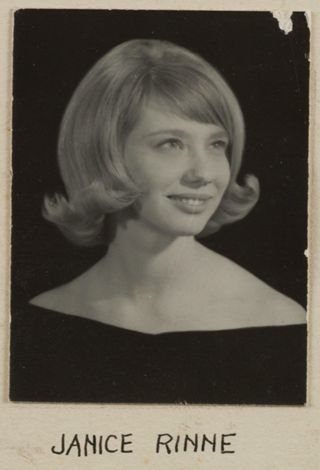 Theta Chapter Composite Detail, Janice Rinne, 1965