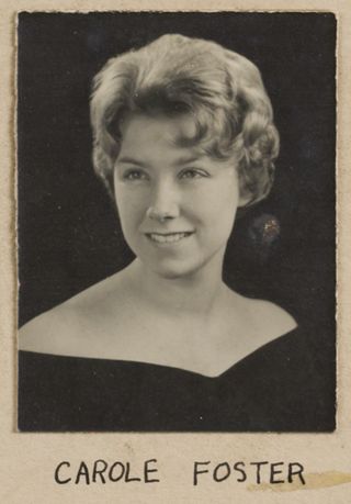 Theta Chapter Composite Detail, Carole Foster, 1965