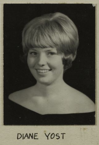 Theta Chapter Composite Detail, Diane Yost, 1965