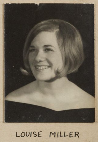 Theta Chapter Composite Detail, Louise Miller, 1965