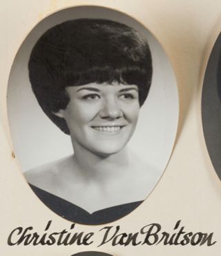 Theta Chapter Composite Detail, Christine VanBritson, 1966