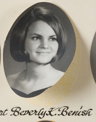 Theta Chapter Composite Detail, Beverly K. Benish, 1966