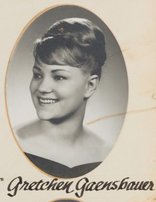 Theta Chapter Composite Detail, Gretchen Gaensbauer, 1966