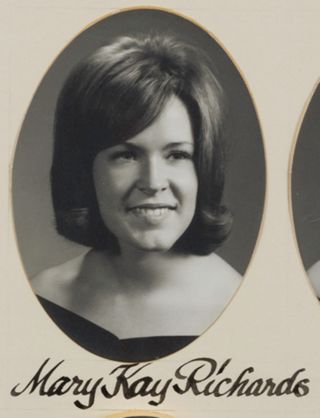 Theta Chapter Composite Detail, Mary Kay Richards, 1966