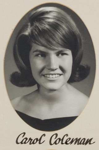 Theta Chapter Composite Detail, Carol Coleman, 1966