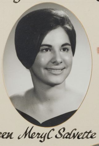 Theta Chapter Composite Detail, Meryl Salvette, 1966