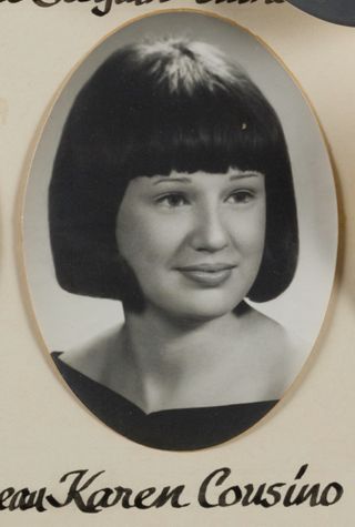 Theta Chapter Composite Detail, Karen Cousino, 1966