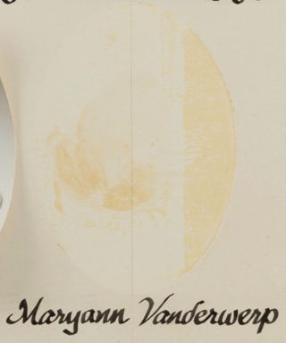 Theta Chapter Composite Detail, Maryann Vanderwerp, 1966