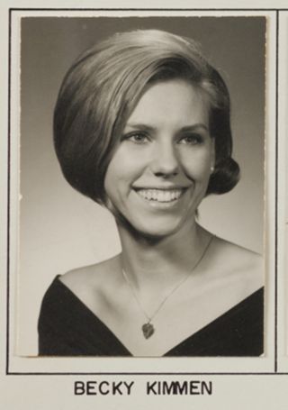 Theta Chapter Composite Detail, Becky Kimmen, 1968