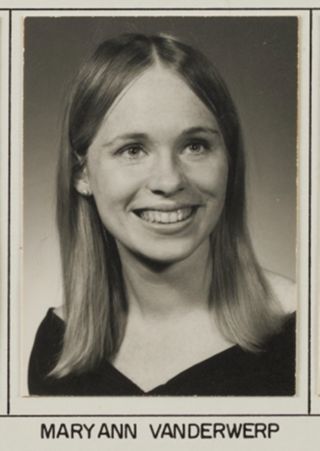 Theta Chapter Composite Detail, Maryann Vanderwerp, 1968