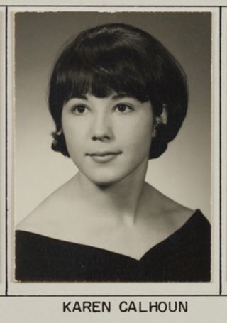 Theta Chapter Composite Detail, Karen Calhoun, 1968